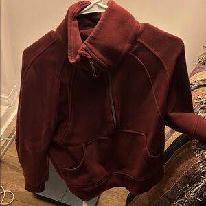 lululemon athletica Maroon Hoodie